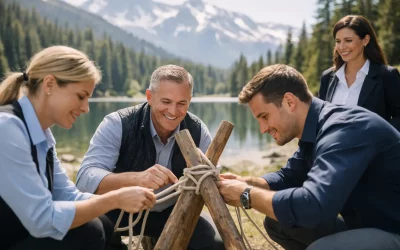 Outdoor Teamentwicklung für Ihre Firma planen