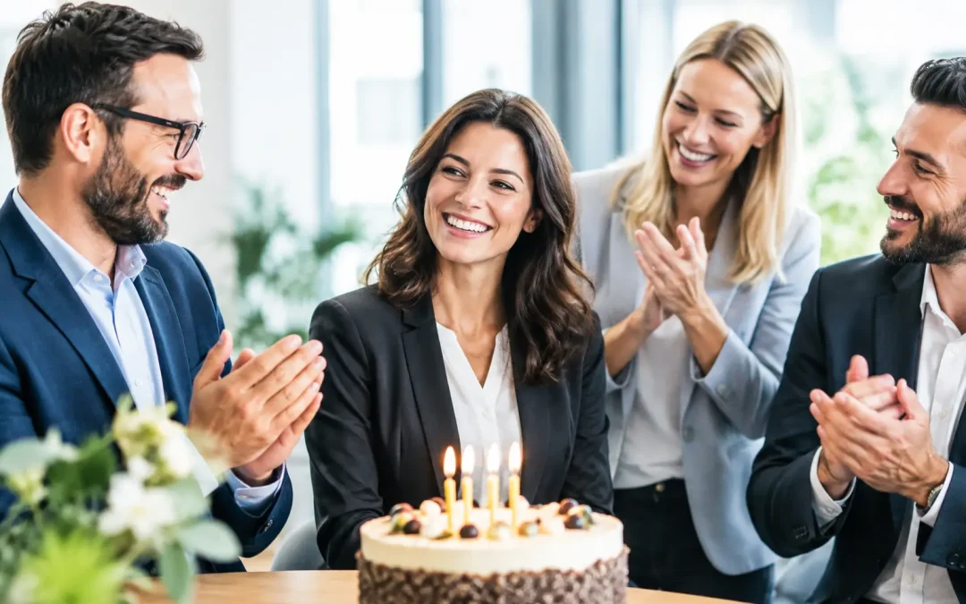 Firmenjubiläum planen mit klarer Wirkung